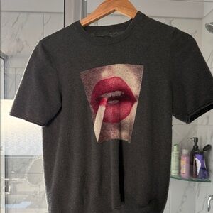 Adding & Voltaire Cashmere Short Sleeve Sweater